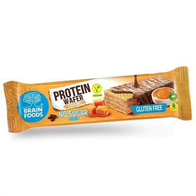 Brainfood GM Proteines Ostyaszelet 40G Karamell 