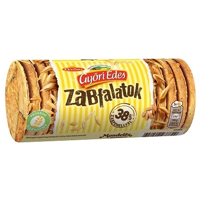 Győri Édes Zabfalatok 188G 38% Zab