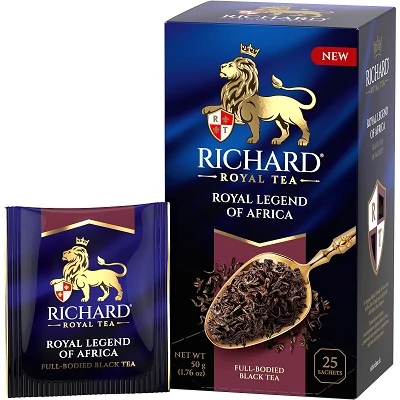 Richard Royal 50G Legend of Africa - Fekete Tea