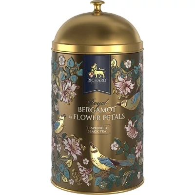 Richard Royal 60G Bergamot & Flower Petals "Gold" - Fekete Tea