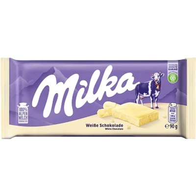 Milka 90G Fehér Csoki