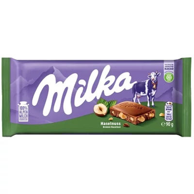Milka 90G Törtmogyorós/Hazelnuts