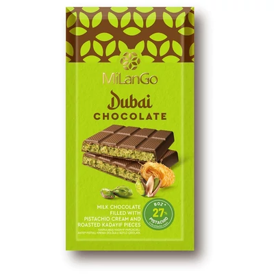 Sölen Milango 122G Dubai Csokoládé Táblás
