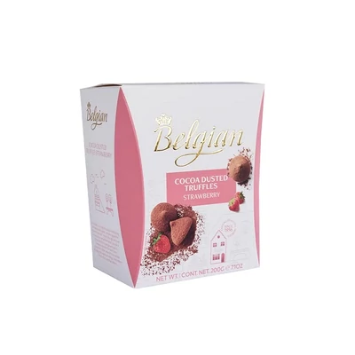 Belgian 200G Trüffel Strawberry BPPR2005