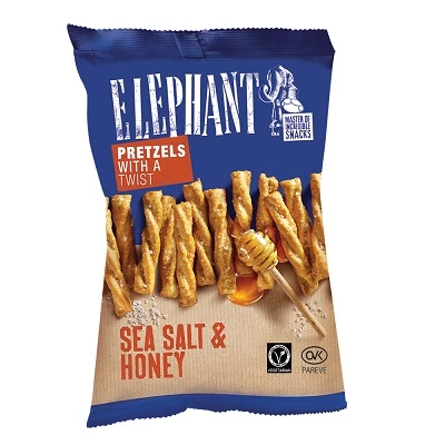 Elephant Snack 70G Csavart Perec Mézes-Sós