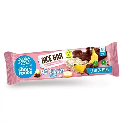 Brainfood GM Rizsszelet 18G Banán-Étcsokoládés