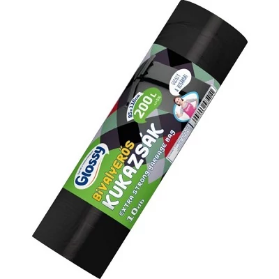 Glossy Bivaly Erős Kukazsák 200L