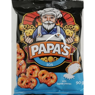 PAPAS lapos sós perec 90g