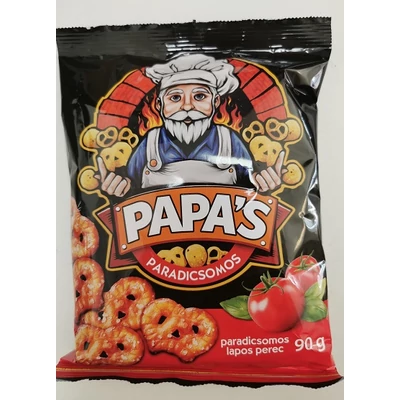 PAPAS lapos paradicsomos perec 90g