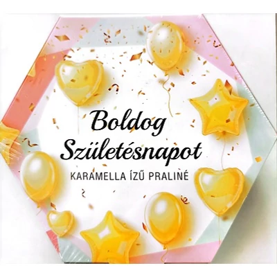 Chocolips 260G Boldog Szülinapos - Karamellás