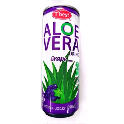 Aloe Vera T-Best 240Ml Grape (Szőlő) (DRS)