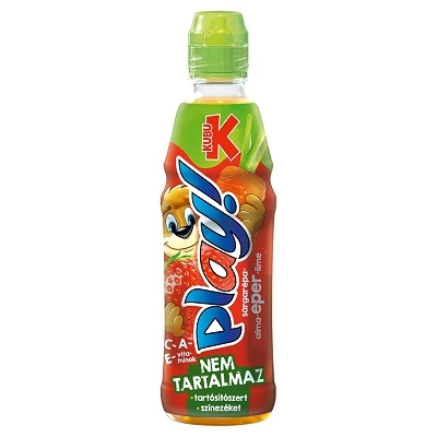 Kubu Play 0.4L Sárgarépa-Eper-Lime-Alma (DRS)