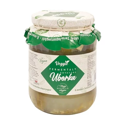 Veggie 350G Fermentált Kovászos Uborka