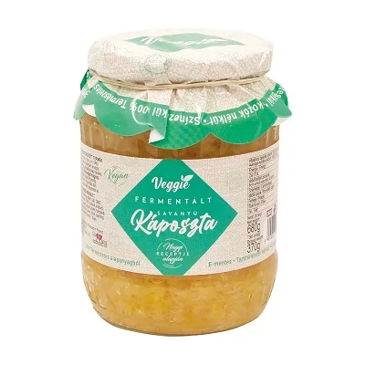 Veggie 370G Fermentált Savanyú Káposzta