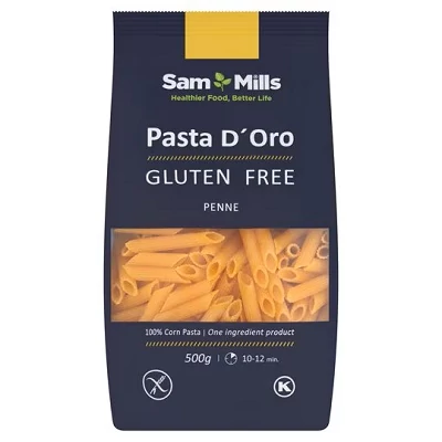 Sam Mills Pasta D'Oro 500G Penne Glutén mentes