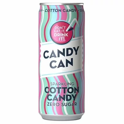 Candy Can 330ML Cotton Candy Zero Sugar (DRS)