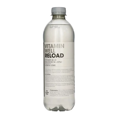Vitamin Well 0.5 L Reload Lemon/Lime (DRS)