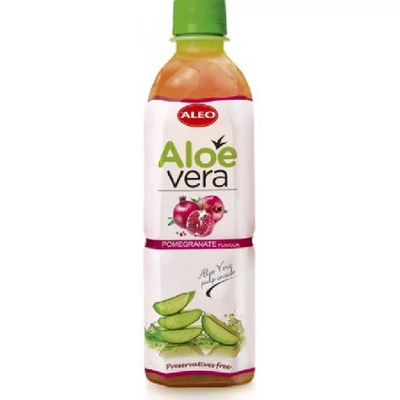 Aleo Aloe Vera 30% 500Ml Gránátalma (DRS)