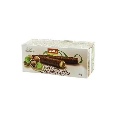Waltz 80G Cream Rolls Ostyatekercs Mogyorós