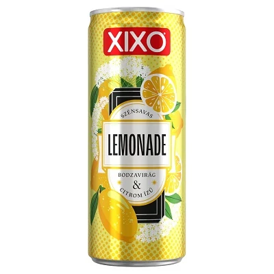 Xixo 250ML Fémdoboz Lemonade Bodzavirág (DRS)
