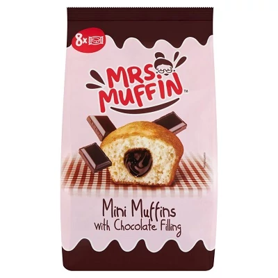 Mrs. Muffin 200G(8x25g) Csokoládé töltelékkel