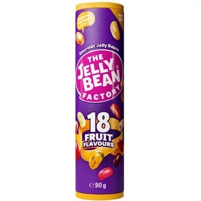 Jelly Bean 90G Fruit 18 Flavours Tube Hengeres Gumicukor