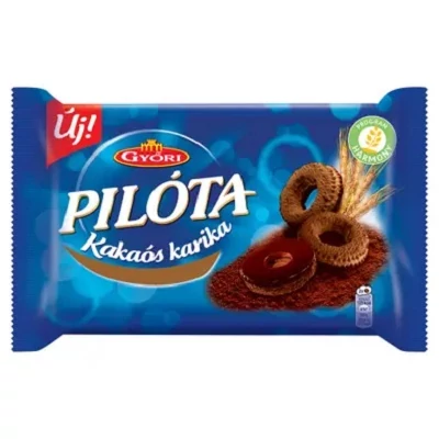 Pilóta 150G Kakaós ízű Vaníliás Karika
