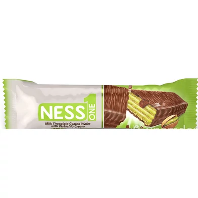 NESS One pisztáciás nápolyi szelet csokiöntettel 30G