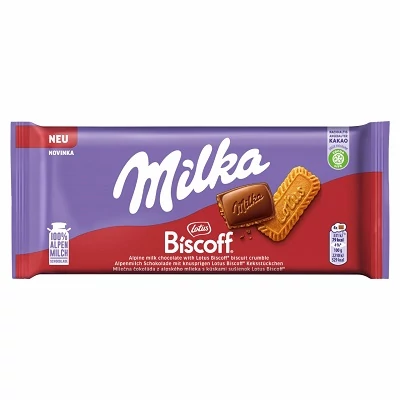Milka 90G Biscoff