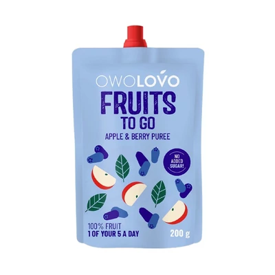 Owolovo 200G Fruits to Go 100% Alma-Áfonya