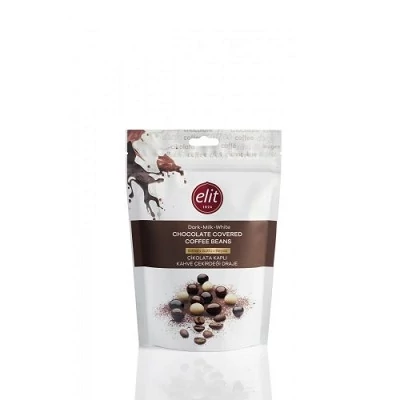 Elit 125G Dragee Bag pörkölt kávészemek 3 féle csokoládéval