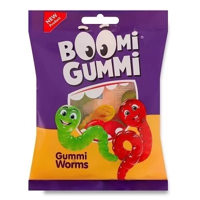 Millenium BOOM Worms gumicukor 70G