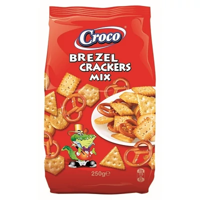Croco Brezel Crackers Mix 250G