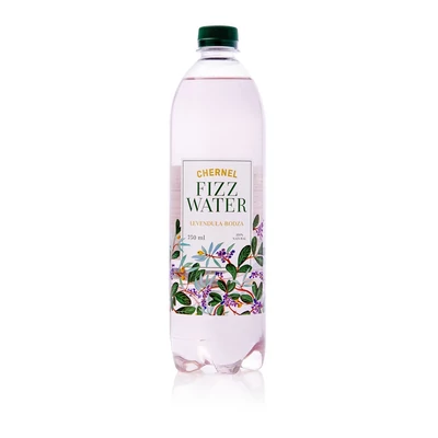 Fizz Water 750ML Levendula-Bodza ízű szénsavas üdítőital (DRS)