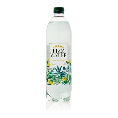 Fizz Water 750ML Uborka-Gyömbér ízű szénsavas üdítőital (DRS)