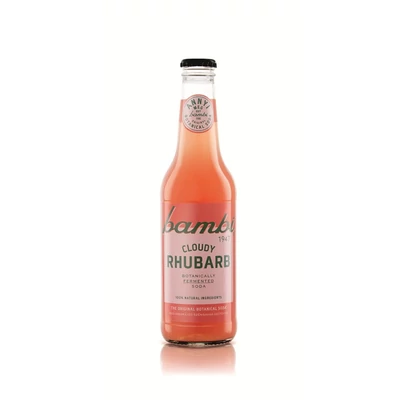 Bambi 330ML Rebarbara ízű szénsavas üdítőital (DRS)