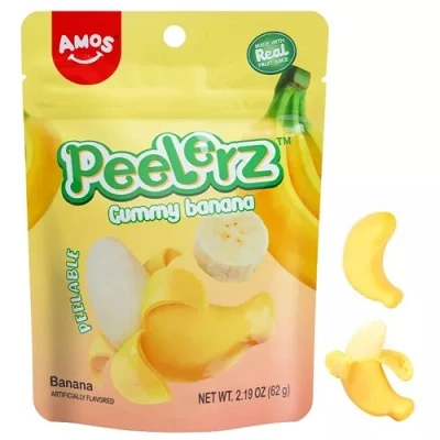 Amos 65G Peelerz Banana Gumicukor