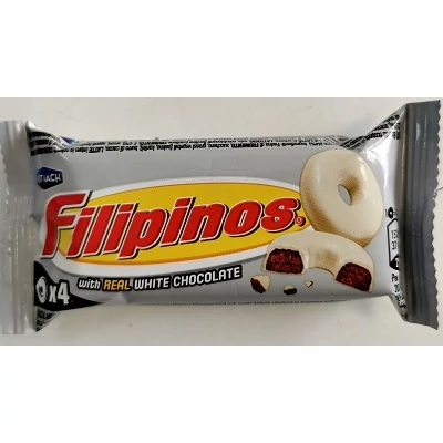 Filipinos 29,6G Snack Fehércsokoládés Keksz