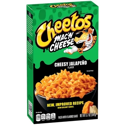Cheetos Mac & Cheese Sajtos-Jalapenos 164G