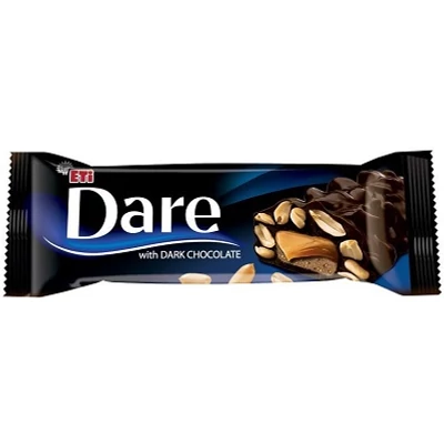 Dare 45G Mogyorós étcsokoládé szelet karamellel