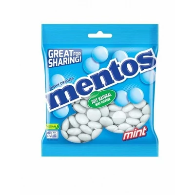 Mentos 150G Zacskós Mentol ízű