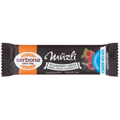 Cerbona Müzliszelet 20G Ét-Málna