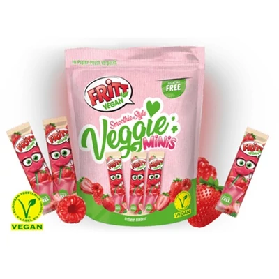 Fritt 135G Eper-Málna Olvadós Rágó Cukor 