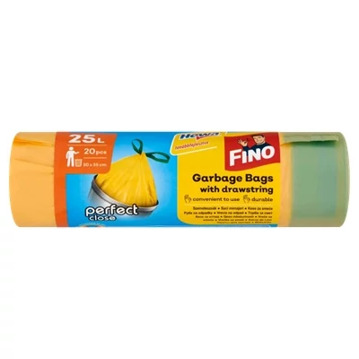 FINO Perfect Close Szemeteszsák önzáró szalagos 25 L/ 20 db