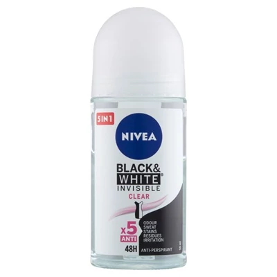 Nivea 50ML Golyós Dezodor Black&White