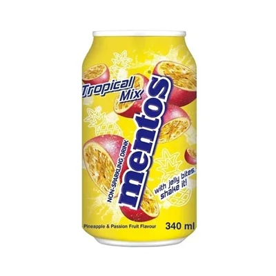Mentos 340ML Tropical Mix (DRS)