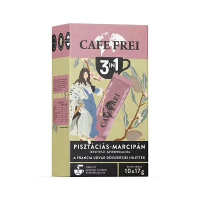 Cafe Frei 170G 3in1 Versailles-i Pisztáciás-marcipán kávéspecialitás (10*17G)