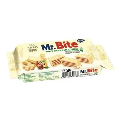 Toren 32G Mr. Bite Mogyorós Nápolyi Fehércsokoládéval bevonva