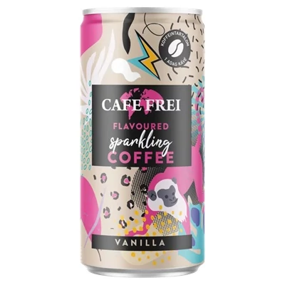 Cafe Frei 200ML Sparkling Coffee Vanilla (DRS)