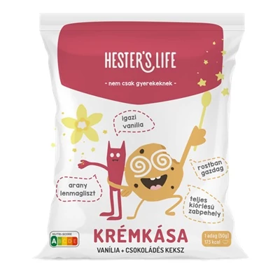 Hester's Life 50G Vaníliás-Kekszes Krémkása